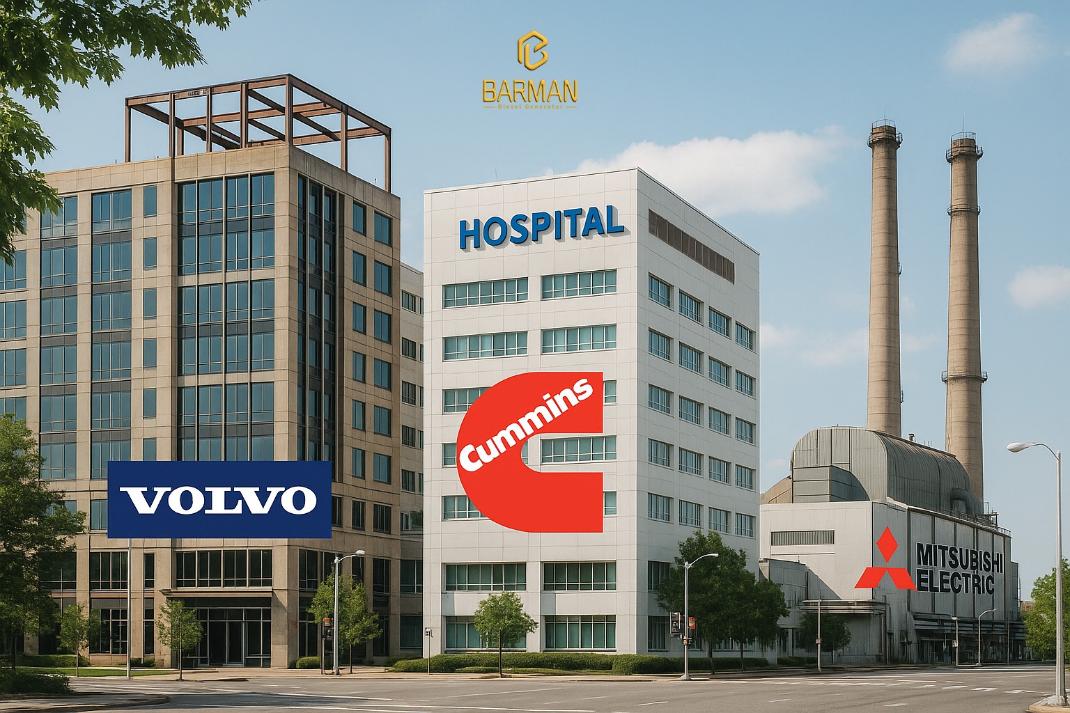 بهترین دیزل ژنراتورهای بیمارستانی دیزل ژنراتورهای صنعتی