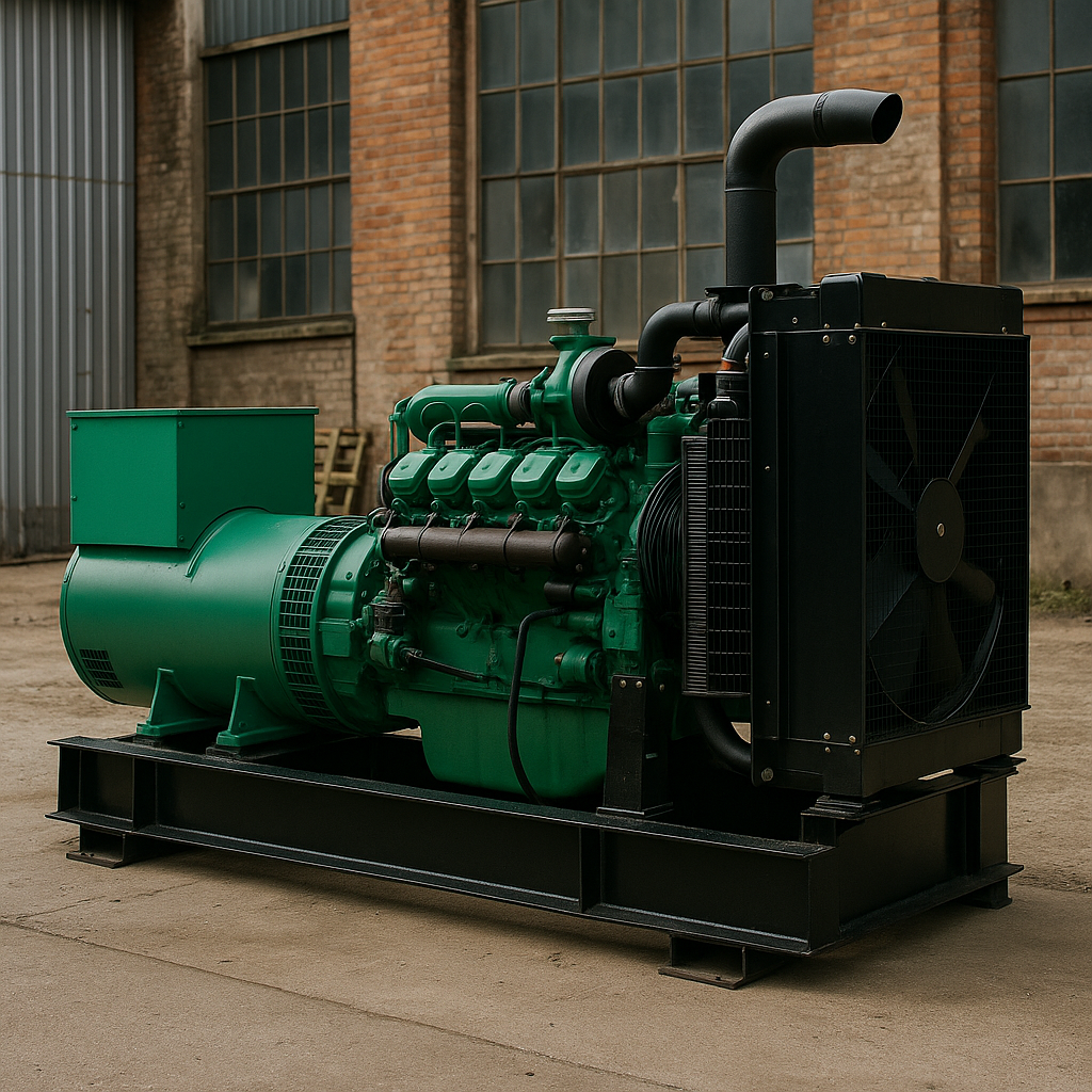 دیزل ژنراتور برای تامین برق اضطراری کارخانه — اجاره و سرویس دیزل ژنراتور در تهران توسط بارمان دیزل